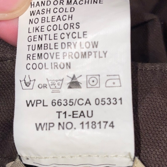 Woolrich Trouser Dress Slacks Straight Slim Leg Stretch High Rise Pants - Picture 7 of 8